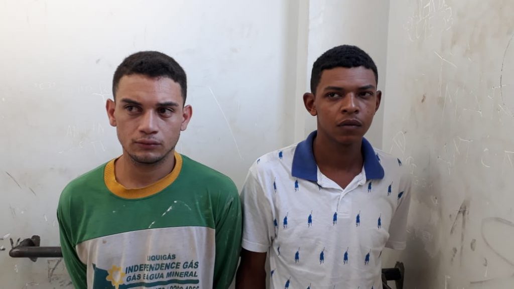 PM prende dupla suspeita de roubo em joalheria no centro de Gurupi