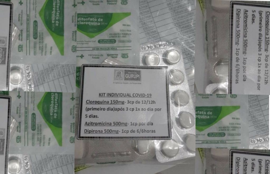 Prefeitura de Gurupi adota cloroquina no tratamento de covid-19