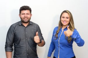Vereadores e pré-candidatos a Prefeito(a) de Paraíso, Ataíde Rodrigues (PSD) e Vanessa Alencar (DEM) anunciam união para a eleição.