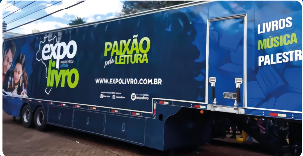 Gurupi recebe carreta da Expolivro