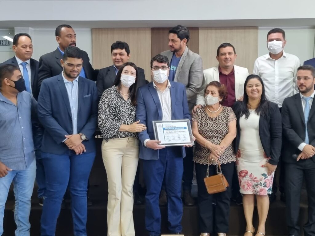 Em justa homenagem, cardiologista Dr. Celso Carneiro recebe Moção de Aplausos da Câmara de Vereadores de Gurupi