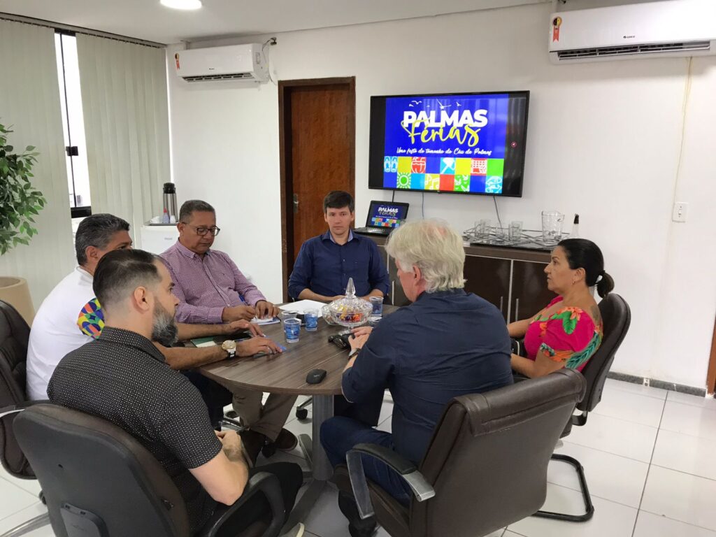Representantes do Trade Turístico de Palmas participam de reunião com equipe da Agtur
