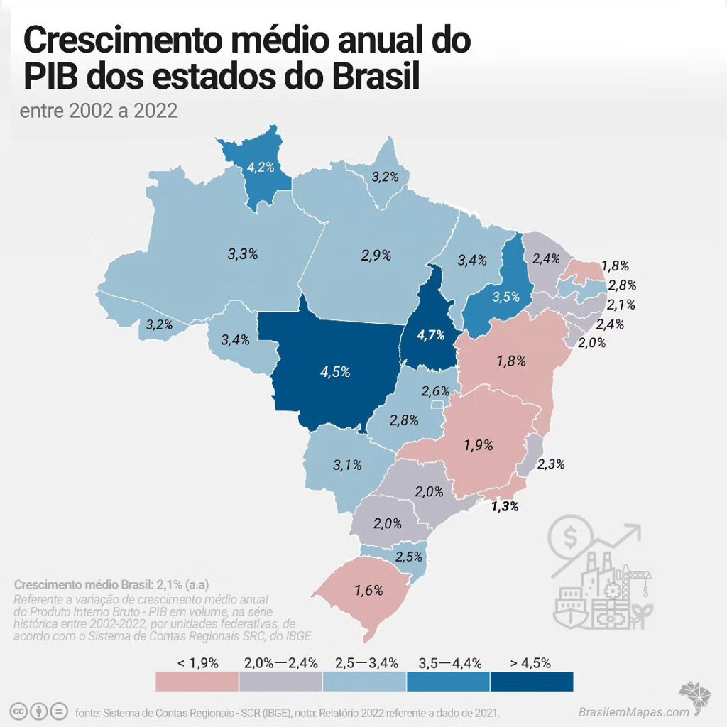 404932142_1606550723446260_7910772632997500739_n-1024x1024 PIB no Brasil: Tocantins e Mato Grosso são destaques na série histórica 2002-2022 com as maiores variações médias ao ano.