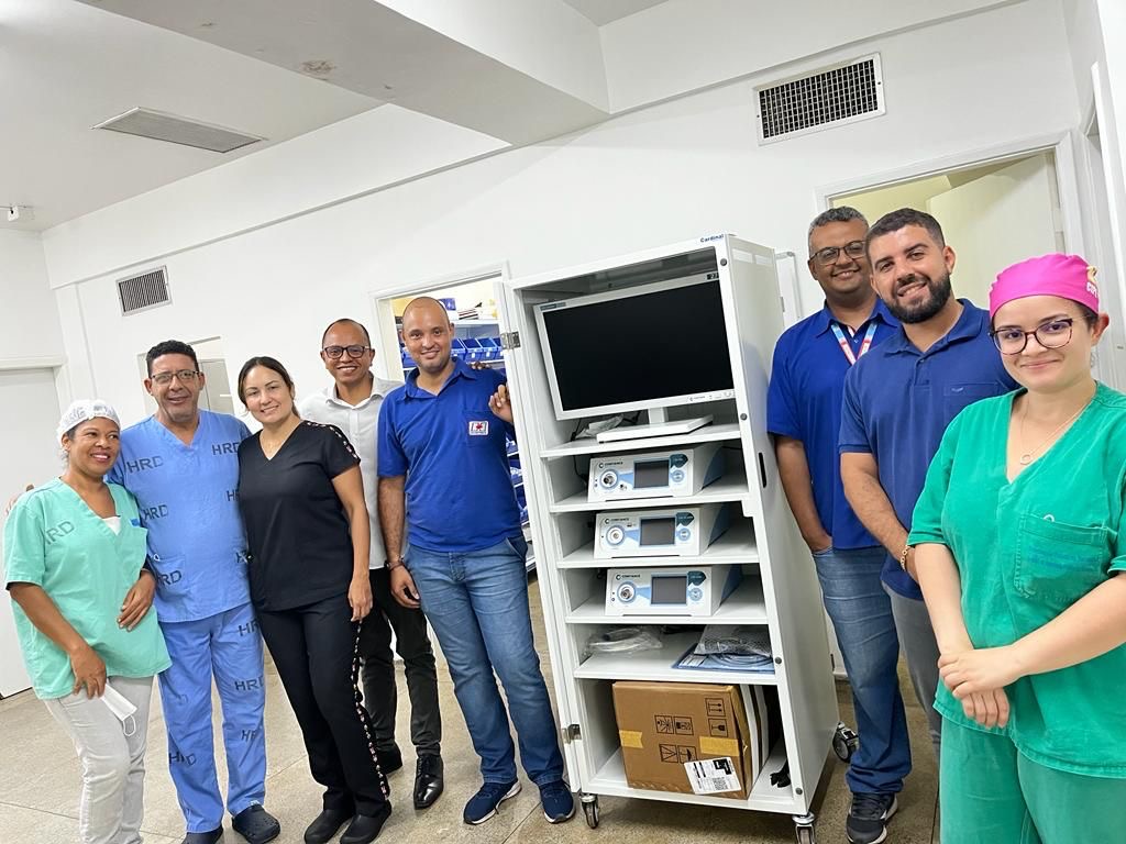 92edbc79-c8e7-41dd-819f-296500b4612c Hospital Regional de Dianópolis recebe equipamento moderno para realização de cirurgias por vídeo