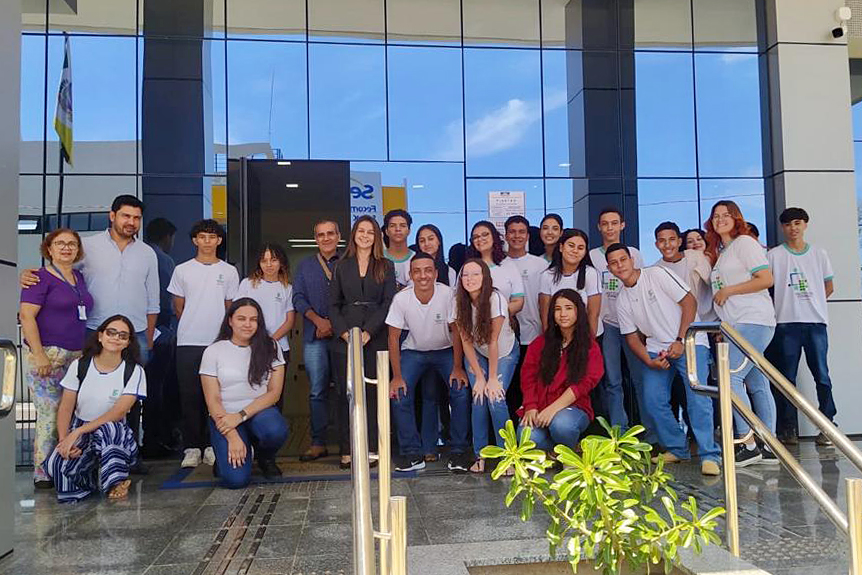 Estudantes-do-IFTO-1 Estudantes do IFTO visitam sede das Promotorias de Justiça de Gurupi