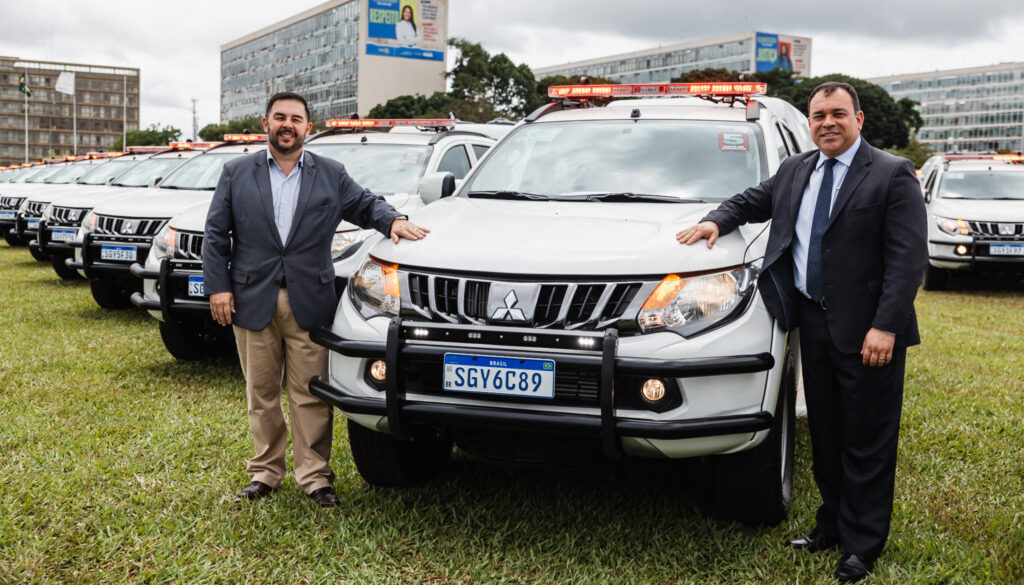 IMG_5370-1024x585 Com a presença do ministro Flávio Dino, Segurança Pública do Tocantins recebe novas viaturas do Governo Federal