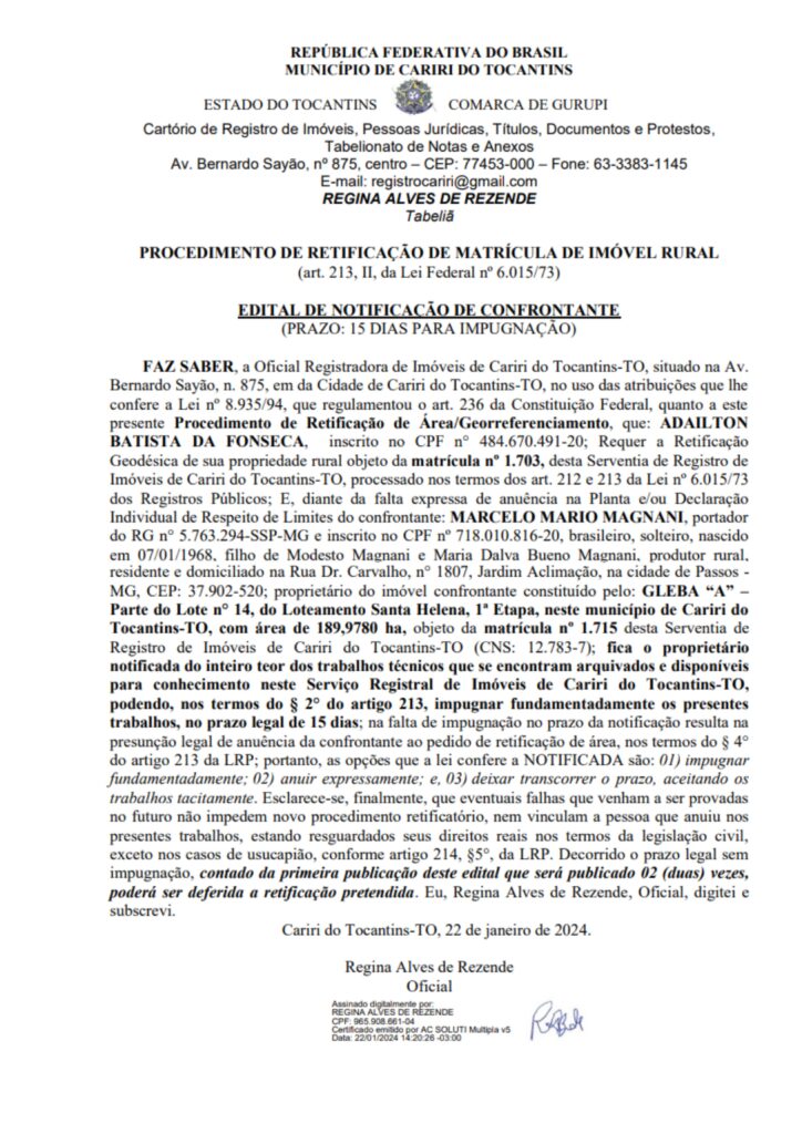 EDITAL-DE-NOTIFICACAO-DE-CONFRONTANTE-II-724x1024 EDITAL DE NOTIFICAÇÃO DE CONFRONTANTE