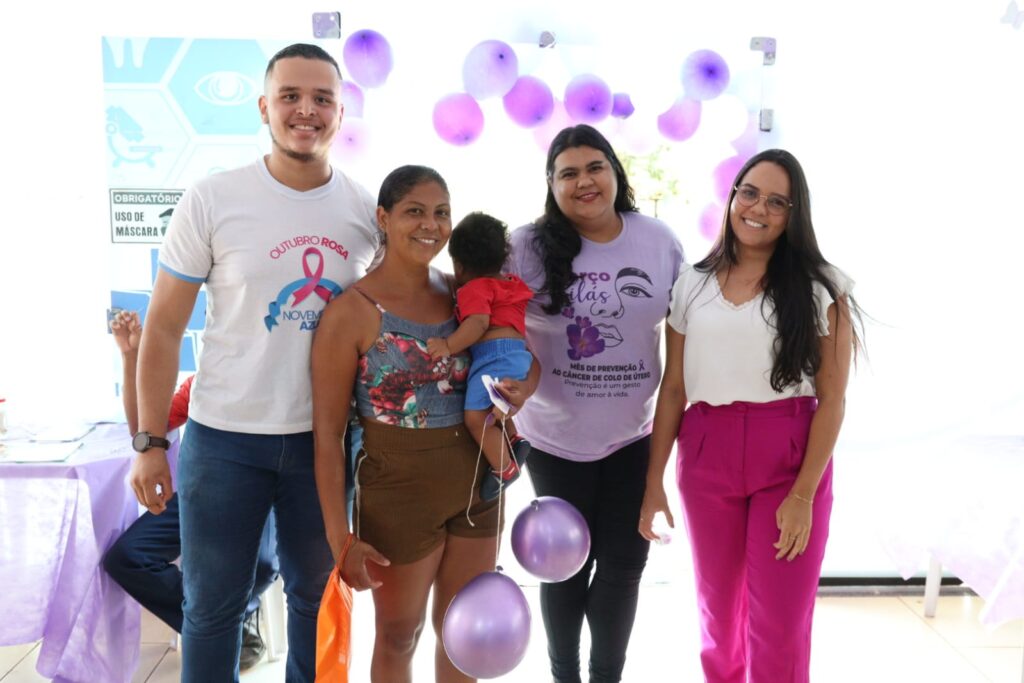 Cariri-Atendimentos-da-Campanha-Marco-Lilas-em-Cariri-do-Tocantins-4-1024x683 Ação sobre prevenção contra o câncer de colo do útero é realizada pela Secretaria Municipal de Saúde de Cariri do Tocantins