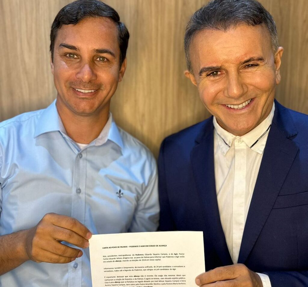 Eduardo-Siqueira-1024x956 Podemos e Agir firmam aliança em Palmas fortalecendo pré-candidatura de Eduardo Siqueira