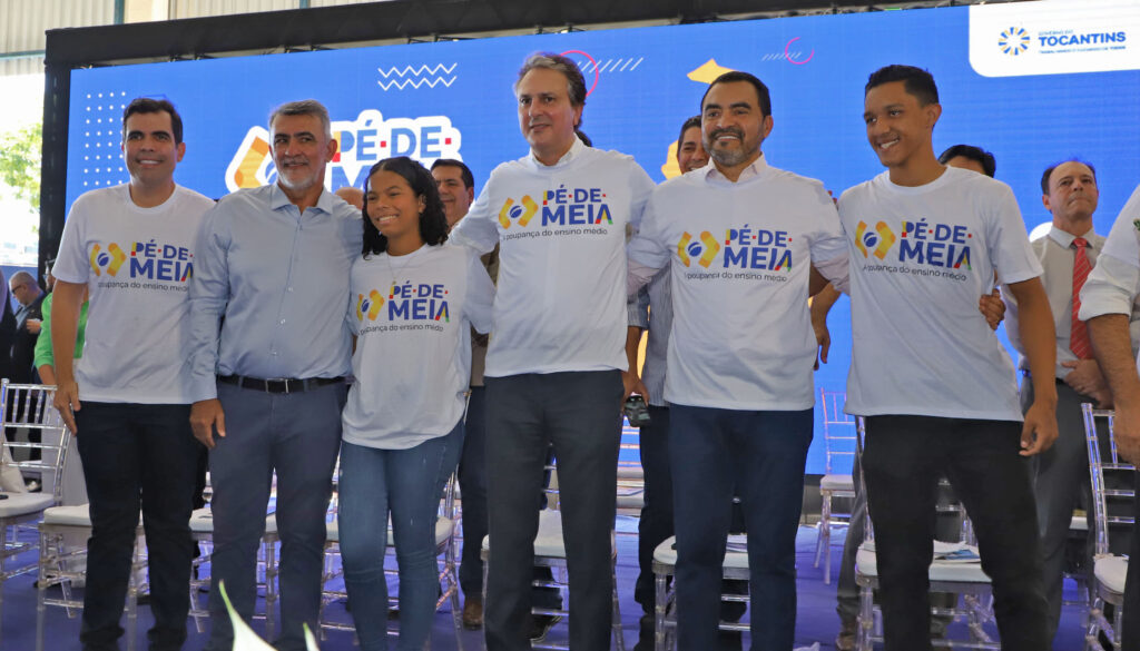 IMG_0141-1024x585 Governador Wanderlei Barbosa e ministro Camilo Santana lançam o Programa Pé-de-Meia para mais de 25 mil estudantes tocantinenses