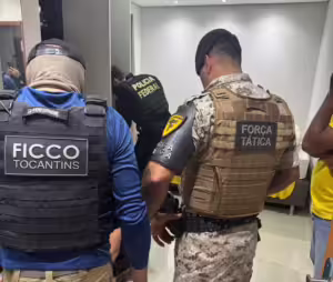Operação prende suspeitos de assaltos a bancos no interior do Tocantins