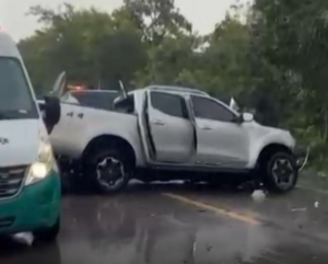 Morre adolescente que estava em caminhonete que bateu em carreta e causou morte de família na BR-153