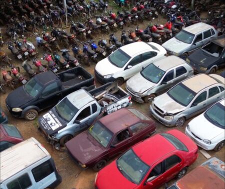 Detran/TO leva 386 veículos à leilão, em Colinas do Tocantins