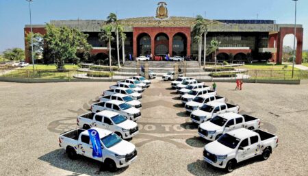 Governador entrega novos veículos para Sefaz e lança Loteria Estadual nesta terça-feira, 18