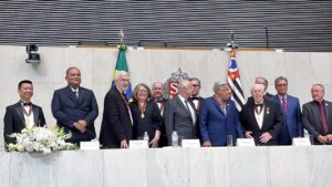 Suplente do Senador Eduardo Gomes, Dr. Ogari Pacheco toma posse na Academia de Ciências Farmacêuticas do Brasil