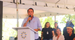 Deputado Gaguim cobra pavimentação de rodovia em território indígena e governador Wanderlei anuncia início das obras para abril