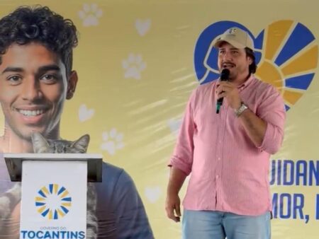 Eduardo Fortes reforça compromisso com a causa animal em lançamento do “Tocantins Amigo do Pet”