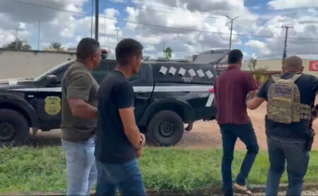Dupla é presa suspeita de participação no assassinato de filho de ex-prefeito na zona rural de Lagoa da Confusão