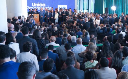 “União Progressista”: União Brasil e Progressistas oficializam federação e Professora Dorinha destaca diálogo