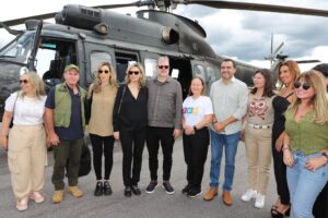 Governador Wanderlei e Ministro Dias Toffoli sobrevoam Ilha do Bananal em agenda voltada à saúde indígena