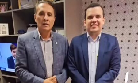 Deputado Gaguim e Prefeito Dr. Murilo discutem melhorias para Brejinho de Nazaré
