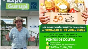 Parceria: Sindicato Rural de Gurupi e deputado Eduardo Fortes promovem ação solidária com sorteio de prêmios