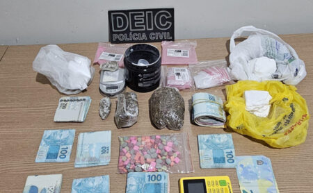 Em Gurupi, Polícia Civil prende homem que subtraiu armas de fogo e outro por tráfico de drogas