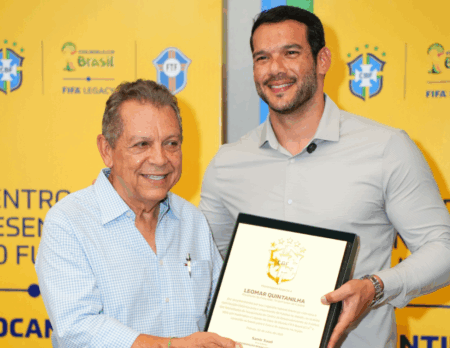 Presidente da CBF vista o Tocantins e inaugura Centro de Desenvolvimento