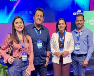 Prefeito de Palmeirópolis e comitiva participa de evento nacional do Sebrae em Brasília
