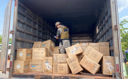 Integrantes de grupo criminoso são presos transportando defensivos agrícolas furtados