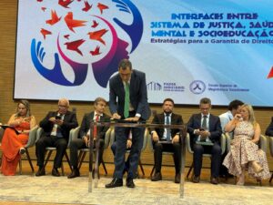 Secretário Hercules Jackson destaca papel da Seduc na socioeducação durante evento do Tribunal de Justiça