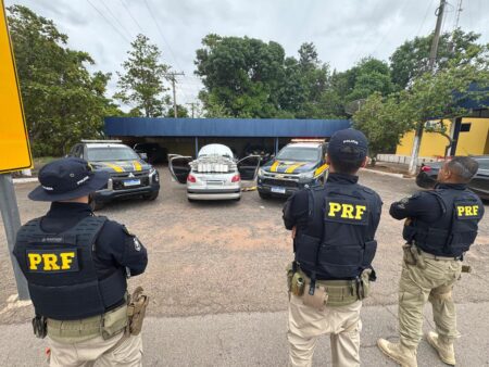 Em Gurupi, mais de 50 quilos de cocaína é apreendida sendo transportada em carro