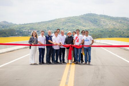 “A balsa agora é passado”, afirma Lula ao entregar ponte que conecta Tocantins e Pará
