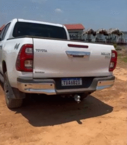 Prefeito de Colméia é flagrado usando caminhonete da prefeitura em viagem particular ao Pará