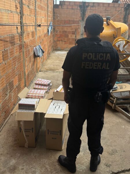 Polícia Federal deflagra Operação em Gurupi e Alvorada para combater contrabando de cigarros