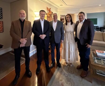 PSD articula bastidores e amplia frente eleitoral no Tocantins com filiações de Carlesse, Larissa Rosenda e César Halum