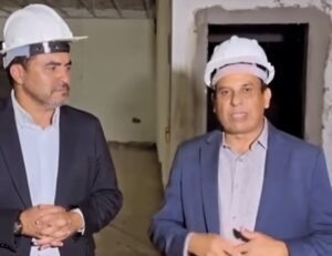 Governo Estadual retoma obras no CMTO Jorge Humberto Camargo, em Araguaína com críticas ao período de paralisação durante o governo interino de Laurez Moreira