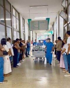 Doador de órgãos recebe homenagem durante primeira captação de 2026 no Hospital Geral de Palmas