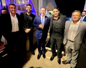 Lideranças do Tocantins e Flávio Bolsonaro acompanham posse de Nunes Marques no TSE