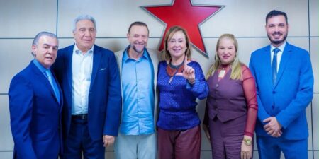 Presidente nacional do PT oficializa apoio a Laurez Moreira e confirma Paulo Mourão como candidato de Lula ao Senado no Tocantins
