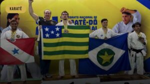 Davi Stival conquista o tricampeonato brasileiro de karatê tradicional na Paraíba