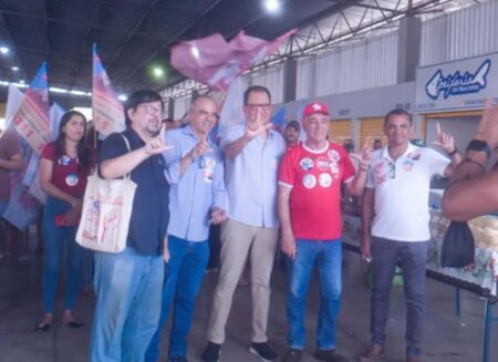 Petistas de Gurupi manifestam apoio à candidatura de José Salomão para deputado federal
